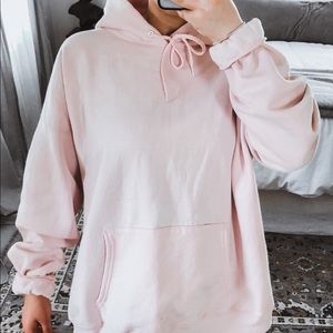 Pink hoodie
